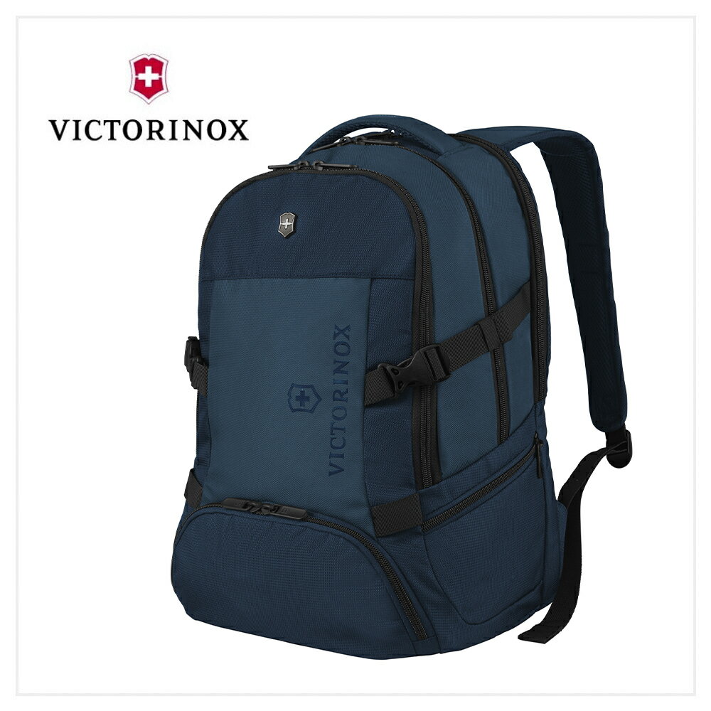 VICTORINOX 瑞士維氏 VX SPORT EVO Deluxe 16吋 後背包 35*48*25cm 紅/藍/黑 611417/611418/611419 2