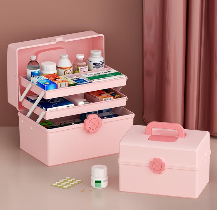 藥箱家用大容量家庭裝多層醫藥箱全套應急醫護收納藥品小藥盒