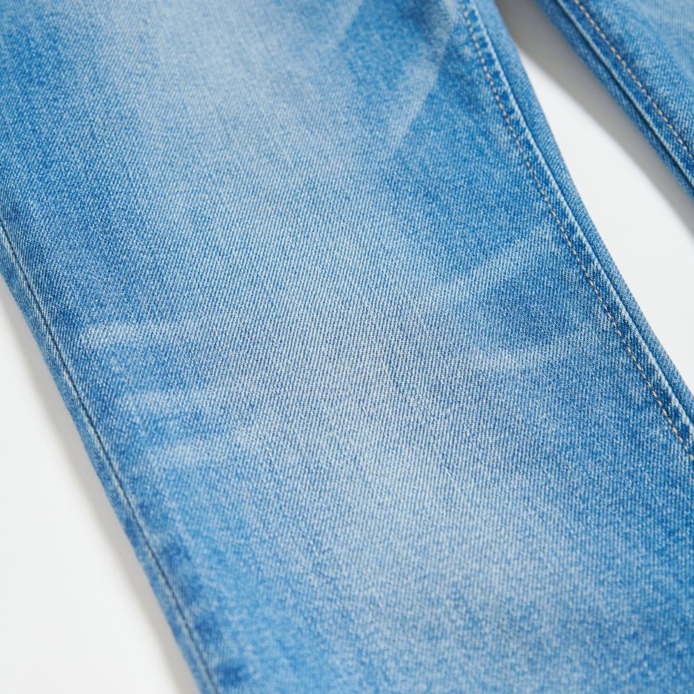 EDWIN 男款 RED LABEL 365 丹寧中腰窄管直筒褲 (石洗藍) 7
