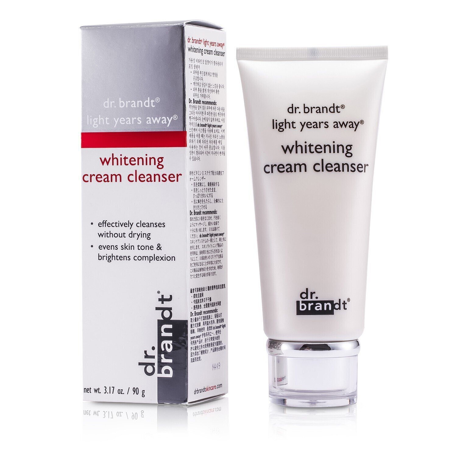 柏瑞特醫生 Dr. Brandt - 高效美白潔面乳 Light Years Away Whitening Cream Cleanser