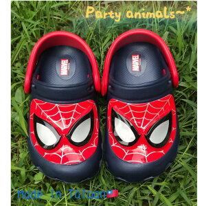 🌟Party Animals🌟 2020 Spider man 蜘蛛人 電燈 布希鞋 園丁鞋 花園鞋 輕量 透氣