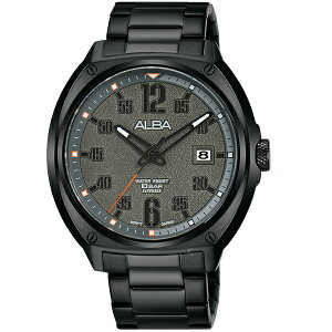 ALBA 雅柏錶 潮流運動手錶 VJ42-X287SD(AS9J61X1)-42mm-灰面鋼帶【刷卡回饋 分期0利率】