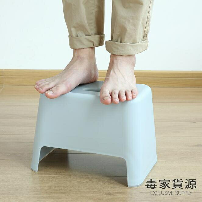 日本加厚塑料矮凳子浴室防滑家用換鞋方凳 【年終特惠】