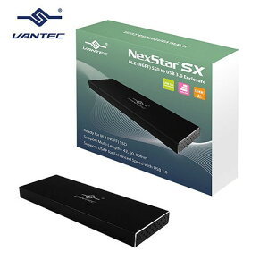 【磐石蘋果】凡達克 M.2 SATA SSD to USB3.0 外接盒 NST-M2STS3-BK