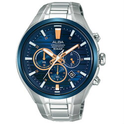 ALBA VD53-X279B(AT3C05X1) 廣告款活力型男計時腕錶/46mm