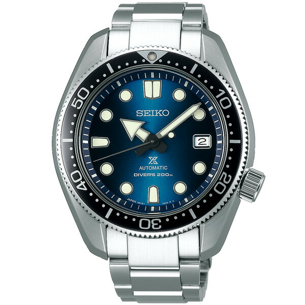 SEIKO 精工 6R15-04G0B(SPB083J1) PROSPEX DIVER SCUBA 兩百米專業潛水機械錶 銀 44mm