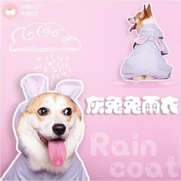 寵物雨衣短腿寵物防水四腳狗狗防護衣小型犬【聚寶屋】