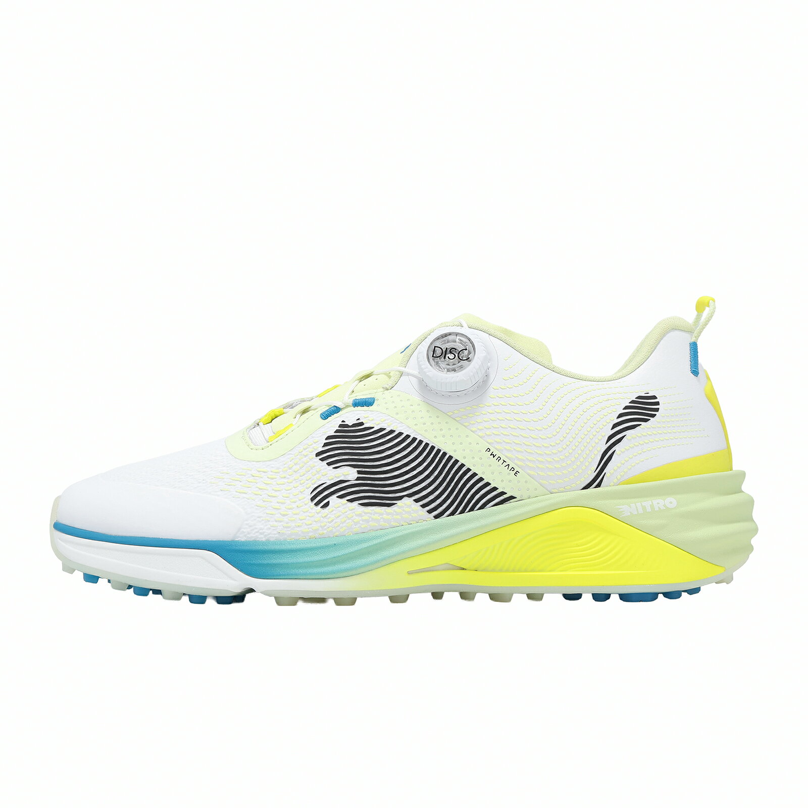 Puma 高爾夫球鞋 Shadowcat Nitro 2 Disc 男鞋 防潑水 無釘 白 312991-05
