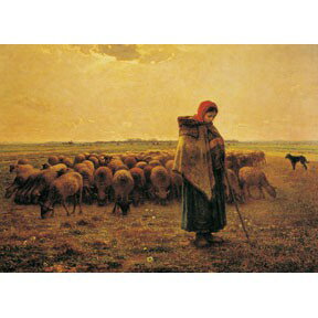 P2-HM52-609 米勒-牧羊女與羊群拼圖520片