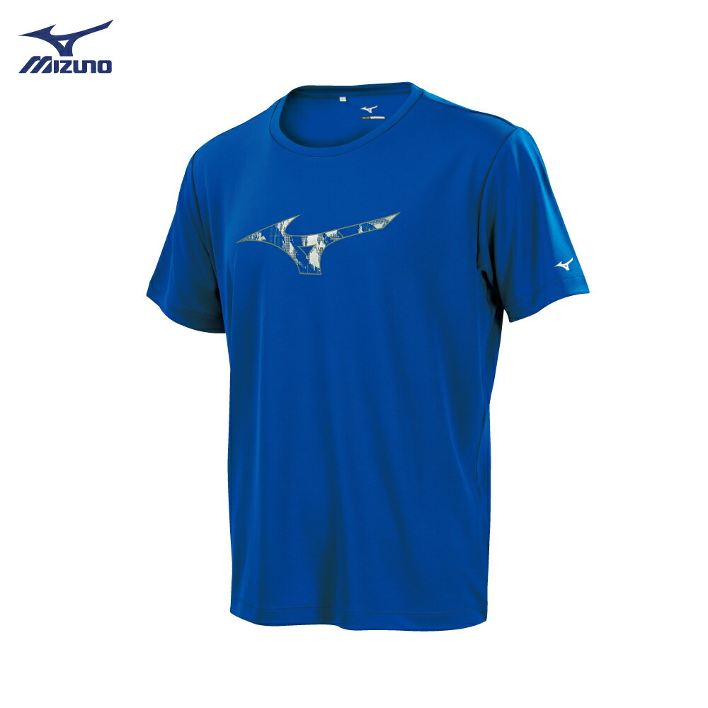 32TA850920（深藍）抗紫外線UPF50短袖T恤【美津濃MIZUNO】