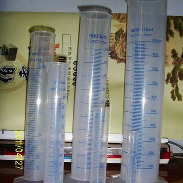 塑膠量筒2000ml 化學實驗儀器耗材 耐高溫防腐蝕 可開票 單只價格
