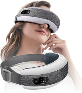 Tech Love【日本代購】眼部按摩器 眼部保暖器 USB充電 音樂播放 可折疊