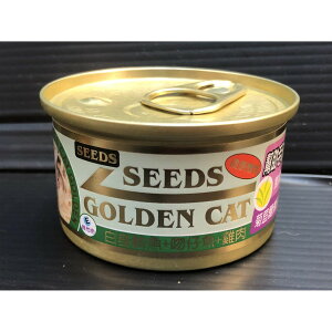 ✪四寶的店n✪白身鮪魚+吻仔魚+雞肉小金罐80g Seeds 惜時GOLDEN CAT健康機能特級金貓罐/貓罐頭/貓餐罐