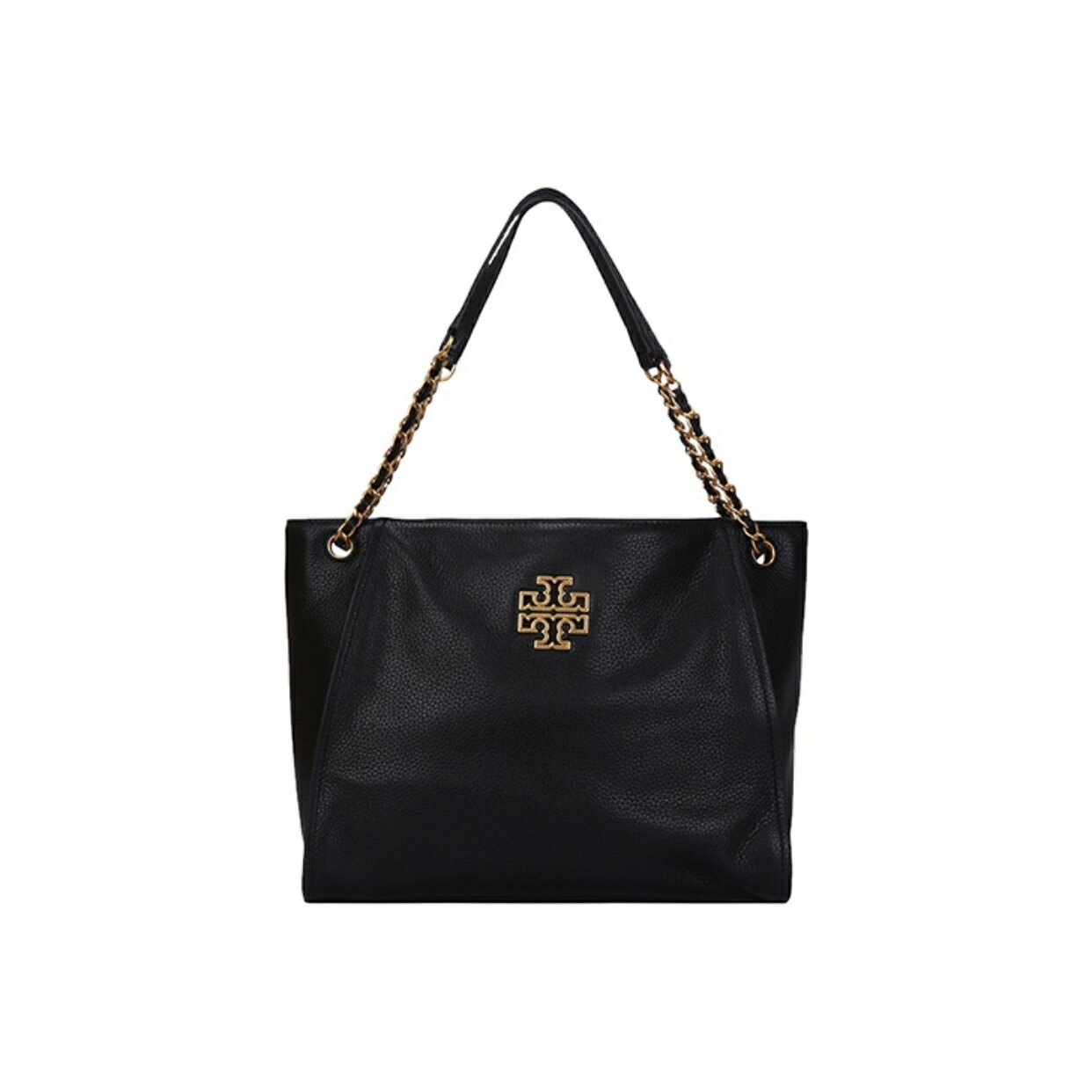 精選★TORY BURCH TB Britten 時尚簡約通勤大容量托特 牛皮 女款手提單肩包 73503~【母親節禮物★菲尼斯 國際精品3折起 春夏新品 換季下殺】