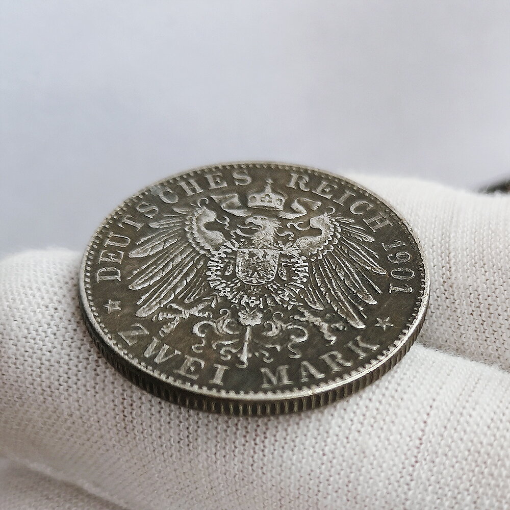 1901德國薩克森長翅2馬克銀硬幣zwei品種紀念幣外國古幣歐洲錢幣| 協貿國際日用品生活3館| 樂天市場Rakuten