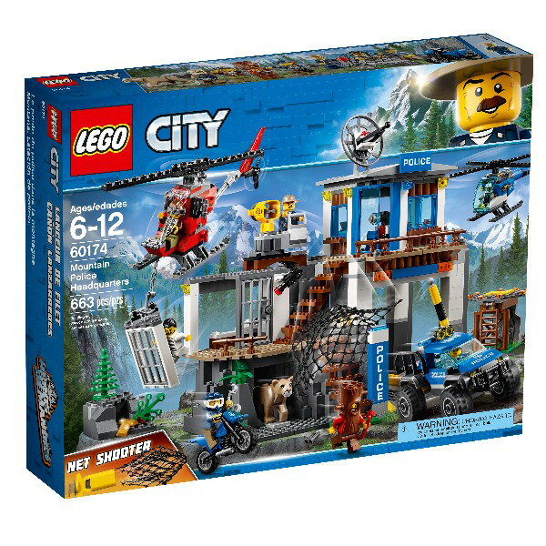 【LEGO 樂高積木】City 城市系列-山區警察總部 LT-60174