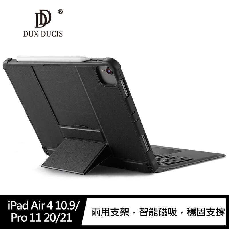 【愛瘋潮】99免運 DUX DUCIS Apple iPad Air 4 10.9/Pro 11 20/21 鍵盤+觸控板皮套【APP下單4%點數回饋】