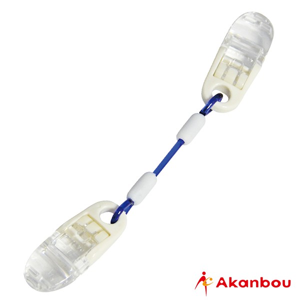 【台灣總代理】日本製 Akanbou -日製手帕巾鏈夾(藍) 1