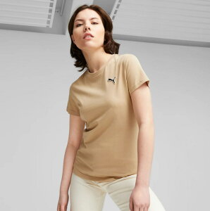 【滿額現折300】PUMA 短T 基本系列 BETTER ESS 奶茶色 織標 短袖 T恤 女 67598684