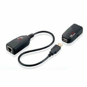 PANIO USB2.0周邊設備訊號延長器 【UE250】 可延伸50m 支援串接USB HUB 台灣製 新風尚潮流