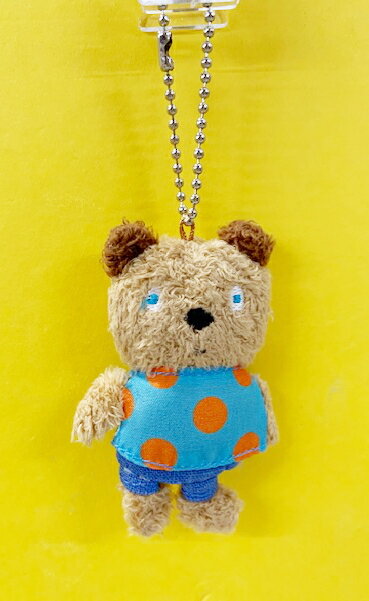 【震撼精品百貨】Gaspard et Lisa 麗莎和卡斯柏 手指絨毛吊飾-熊#14632 震撼日式精品百貨