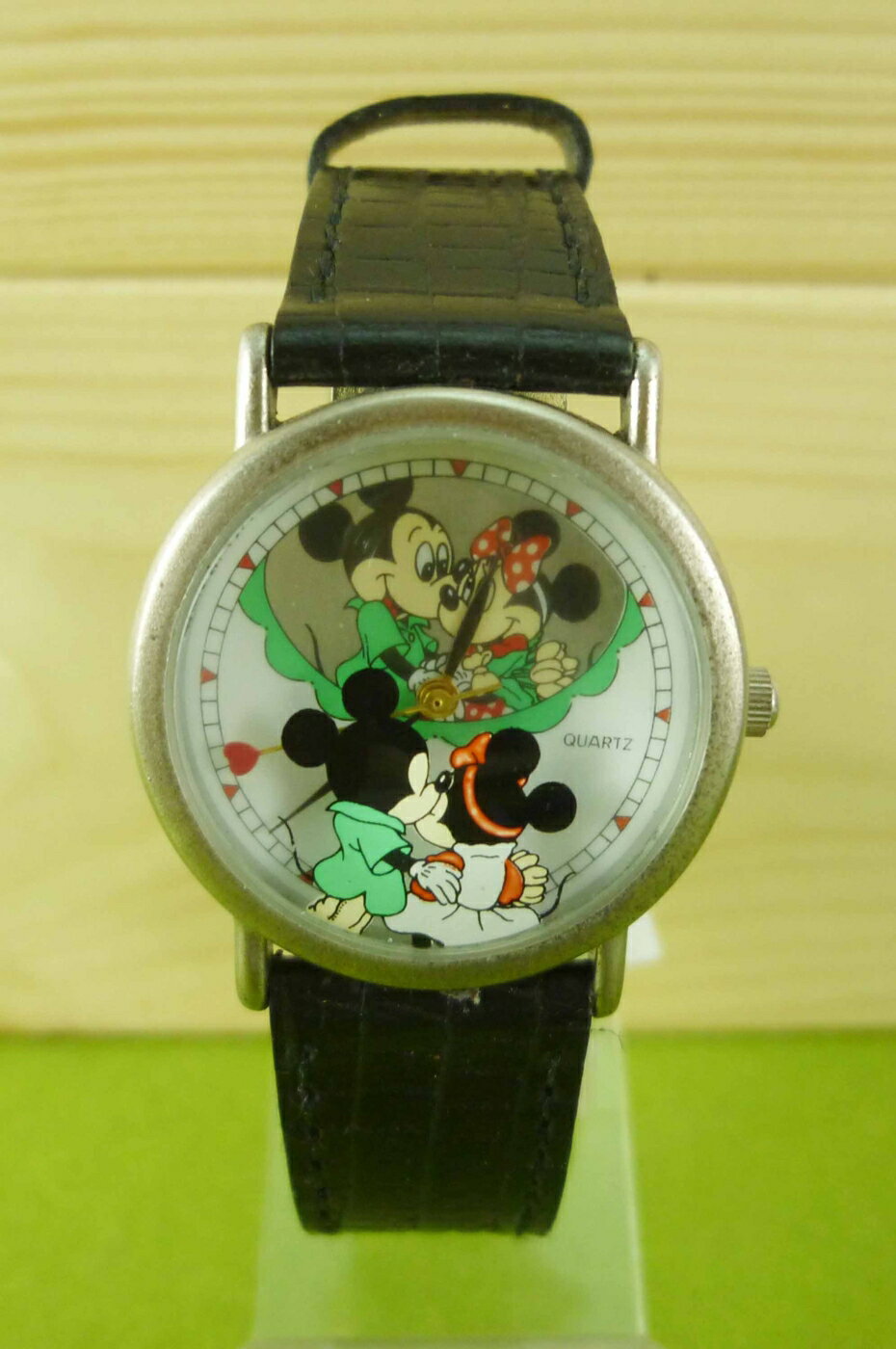 【震撼精品百貨】米奇/米妮 Micky Mouse 手錶-親親背影 震撼日式精品百貨