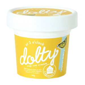 日本【Dolty】杯裝冰淇淋香氛凝膠-檸檬雪酪