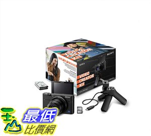 [8美國直購] Sony RX100M3 Video Creator Kit with Shooting Grip, Media Card & Extra Battery