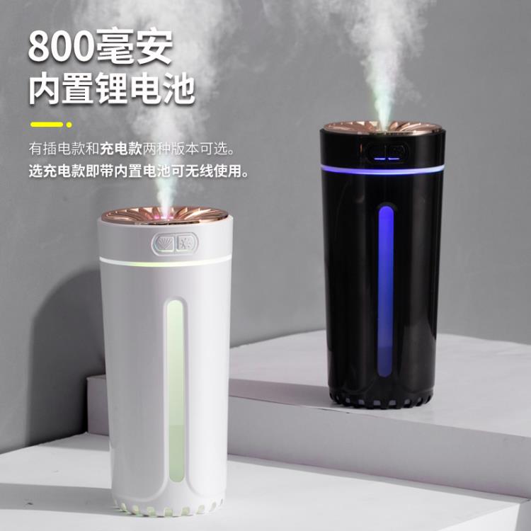 加濕器家用小型靜音臥室大霧量宿舍學生迷你辦公室桌面可愛孕嬰 雙11全館免運