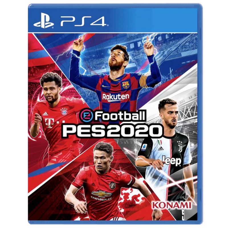 索尼PS4遊戲片 實況足球2020 PES2020 實況20 繁體中文 全新/二手