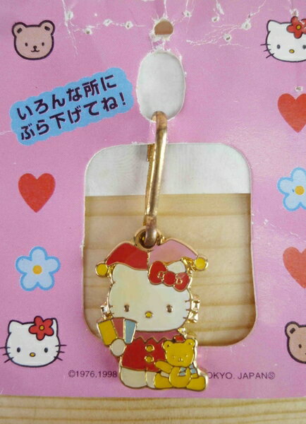 【震撼精品百貨】Hello Kitty 凱蒂貓~KITTY吊飾拉扣-小丑