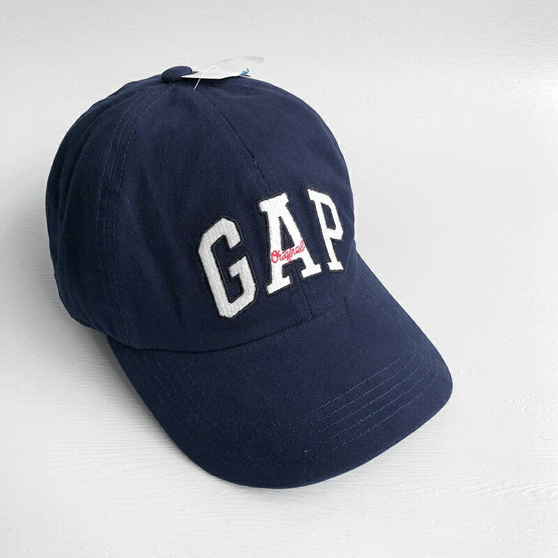 美國百分百【全新真品】GAP 配件帽子棒球帽休閒鴨舌帽經典logo 貼布深藍色AE22 | 美國百分百直營店| 樂天市場Rakuten