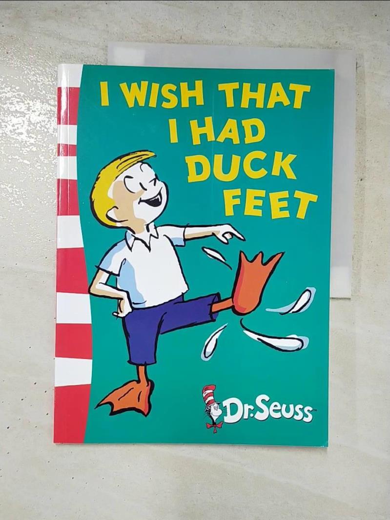 【書寶二手書T6／電玩攻略_KP2】Dr. Seuss Green Back Book: I Wish That I Had Duck Feet_Dr. Seuss,B. Tobey
