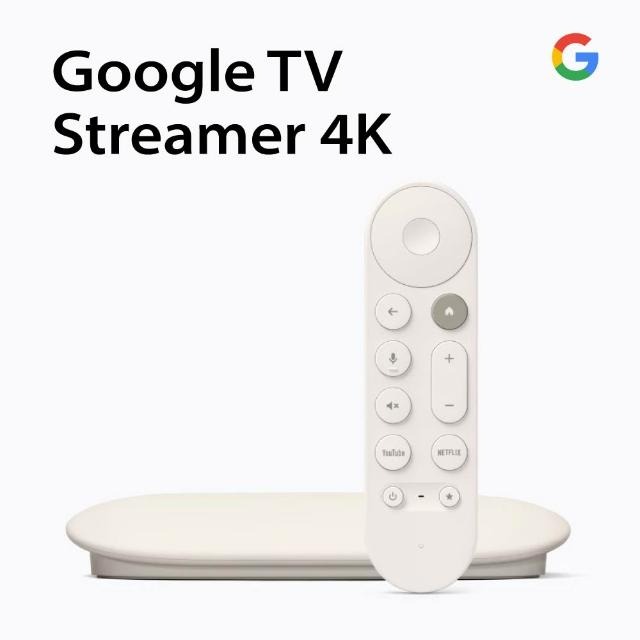 【APP 4%點數】Google TV Streamer (4K)-(白)   台灣公司貨 全新未拆封  商品未拆未使用可以7天內申請退貨,如果拆封使用只能走維修保固,您可以再下單唷