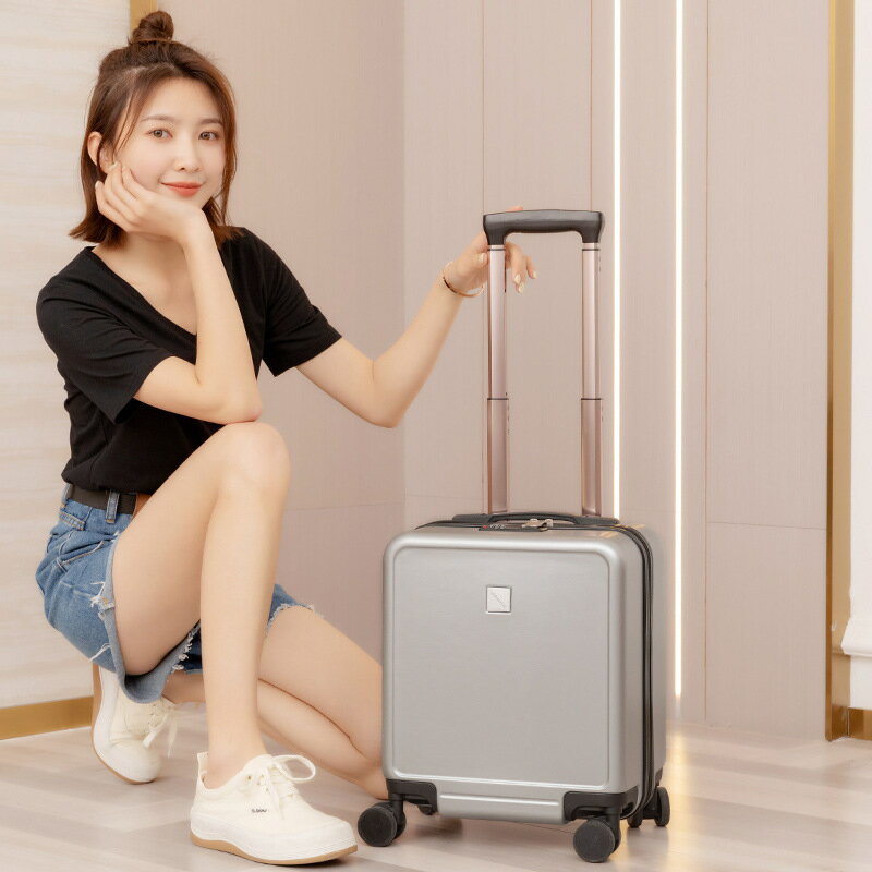 【喜挖】迷你航空行李箱男女14寸小型拉桿登機密碼旅行拖運箱 0