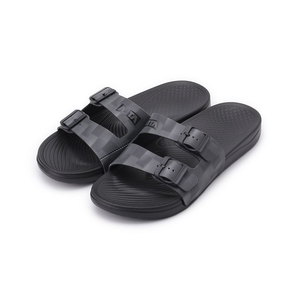 ATTA 雙帶足弓均壓拖鞋 黑 1241058 男女鞋