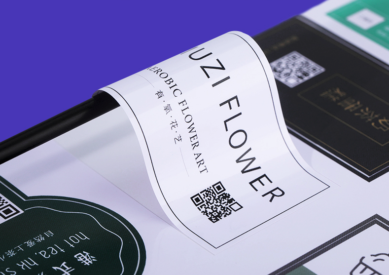 防水防油非透明PVC標籤貼紙,不易撕破,不易留紙屑(可客製)