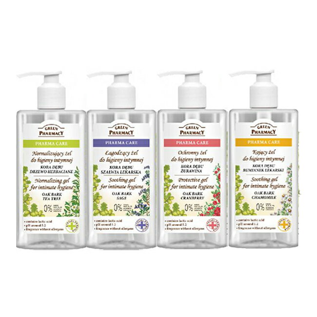 GREEN PHARMACY草本肌曜 私密水潤潔膚露系列300ml