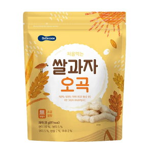 韓國 Bebecook 寶膳 7M+ 智慧媽媽 穀物米棒 / 米餅 25g