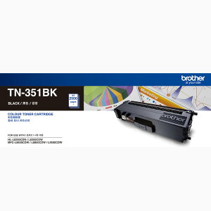 Brother TN-351BK 原廠黑色碳粉匣(公司貨)