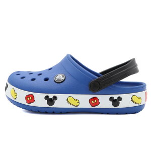 Crocs crocband mickey clog k卡駱馳 洞洞鞋 防水 中童 Disney 米奇藍 R2309 (204992-4GX)