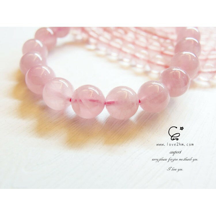森林公主/粉晶/水晶手鍊/[晶晶工坊-love2hm]
