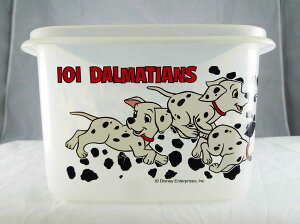 【震撼精品百貨】101 Dalmatians 101忠狗真狗 置物盒 透明 震撼日式精品百貨