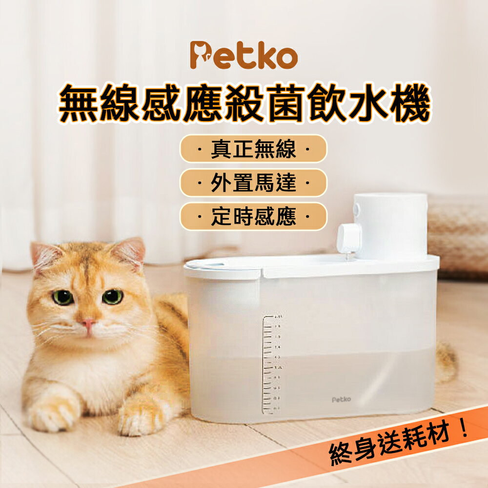 🔥台灣出貨🔥 Petko 飲水機 寵物飲水機 無線飲水機 寵物飲水機無線 抗菌