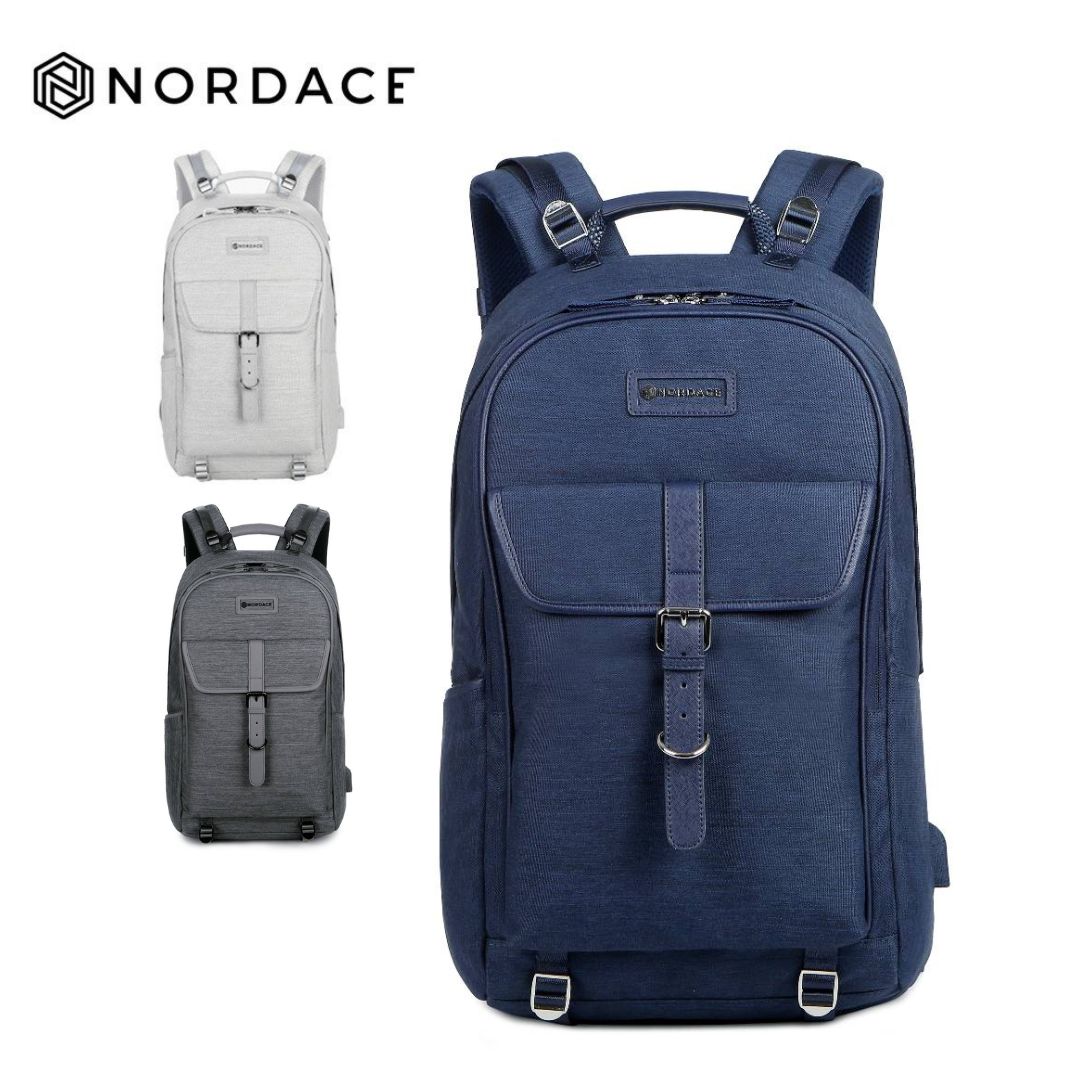 Nordace Comino|旅行包 後背包 肩背包 USB充電 斜背包 手提包 胸包 側背包-3色可選-海军蓝