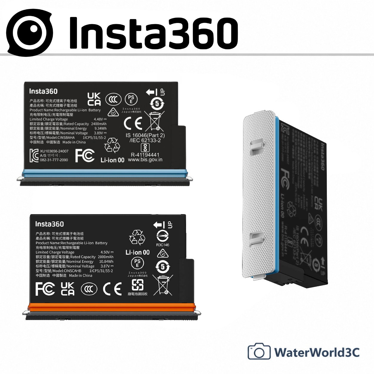 【中壢NOVA-水世界】Insta360 X5 原廠 配件 - 電池 強化版電池 充電電池 鋰電池