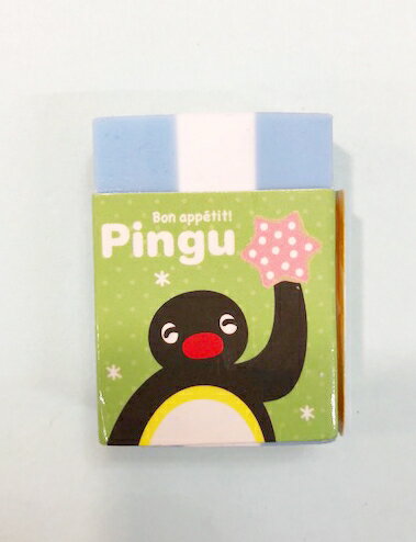 【震撼精品百貨】Pingu 企鵝家族 橡皮擦-淺藍#55954 震撼日式精品百貨