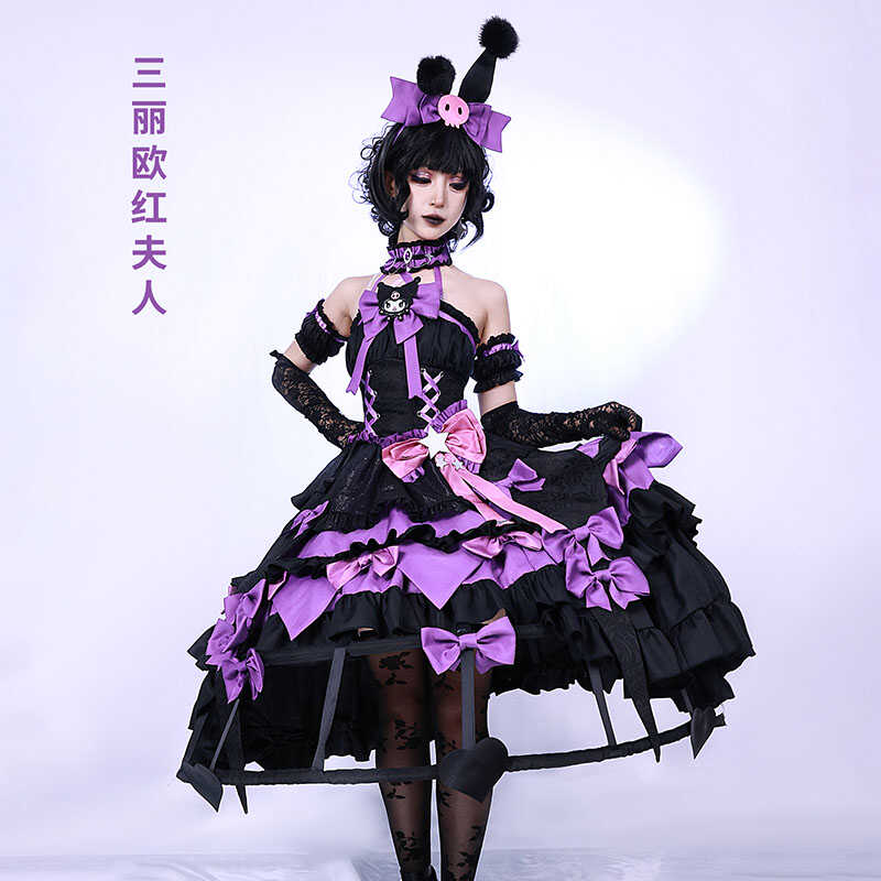 【臺灣公司優質服務】第五人格cos三麗鷗聯動紅夫人cosplay服裝二次元動漫服套裝洛麗塔