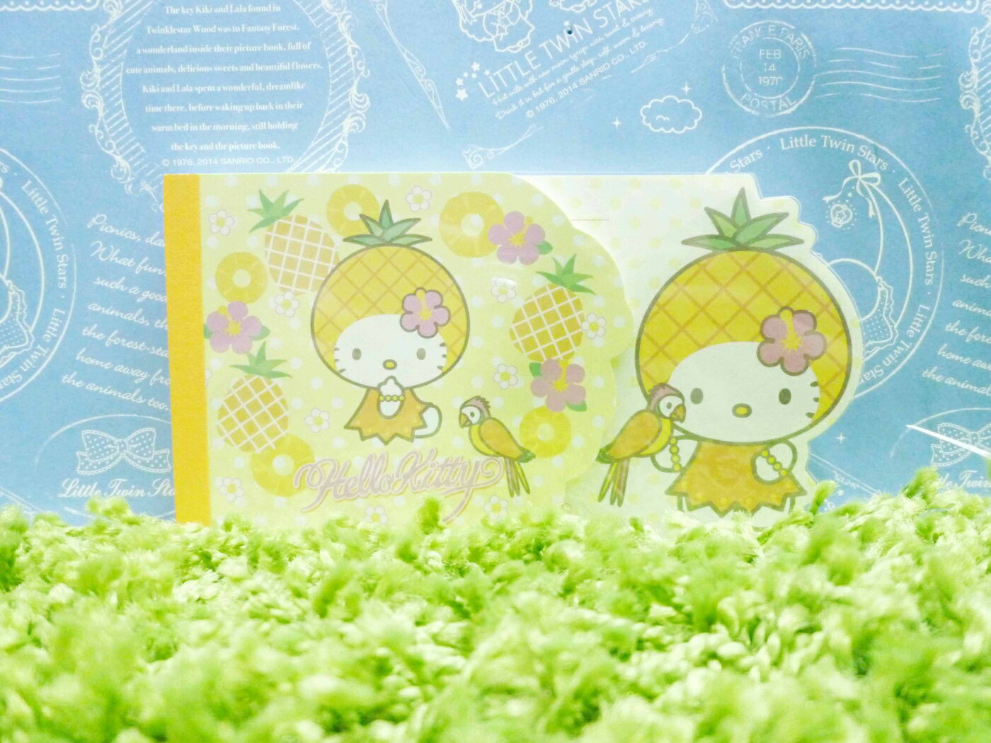 【震撼精品百貨】Hello Kitty 凱蒂貓 造型便條紙-水果【共1款】 震撼日式精品百貨