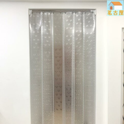 免打孔門簾透明塑膠pvc皮簾子擋風隔斷隔熱空調簾可推拉防塵保暖 kdzi | 茗古屋 | 樂天市場Rakuten